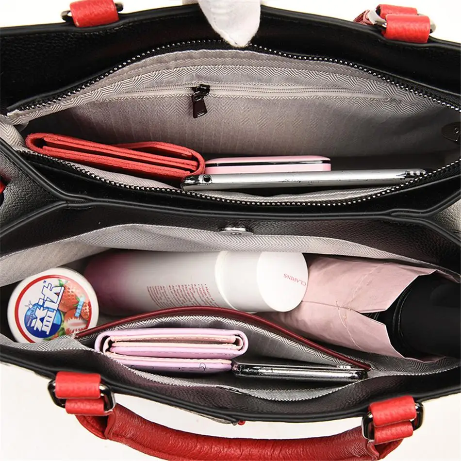 

Genuine Brand 2 Layer Letter Handbag Large Capacity Ladies Tote Hand Bags for Women 2021 Luxury Designder Shoulder Crossbody Bag