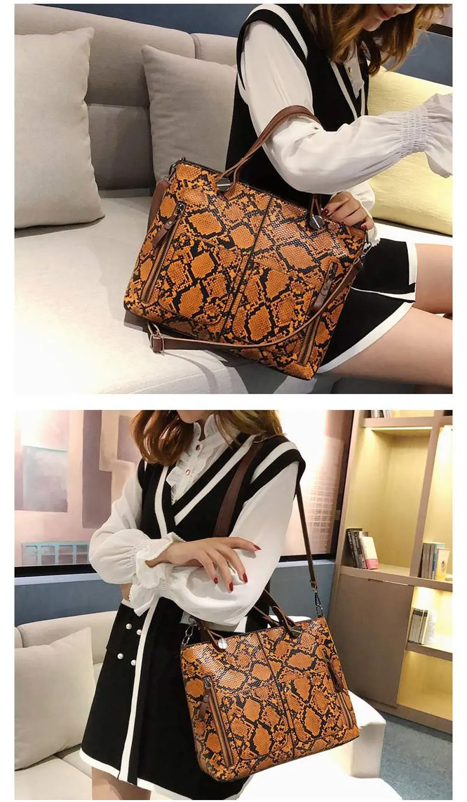 Роскошная сумка Tote женские сумки дизайнерские модные из искусственной кожи Наплечная Сумка, кожа под крокодила сумка через плечо для женщин сумка через плечо ACELURE
