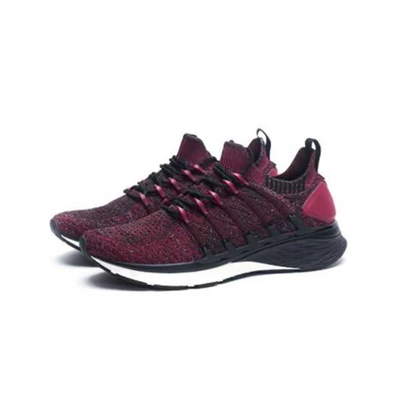 Newest Xiaomi Mijia Sneaker 3 Running Shoes Uni-moulding 2.0 Fishbone Lock System Elastic Knitting Vamp Shock-absorbing Sole | Спорт и