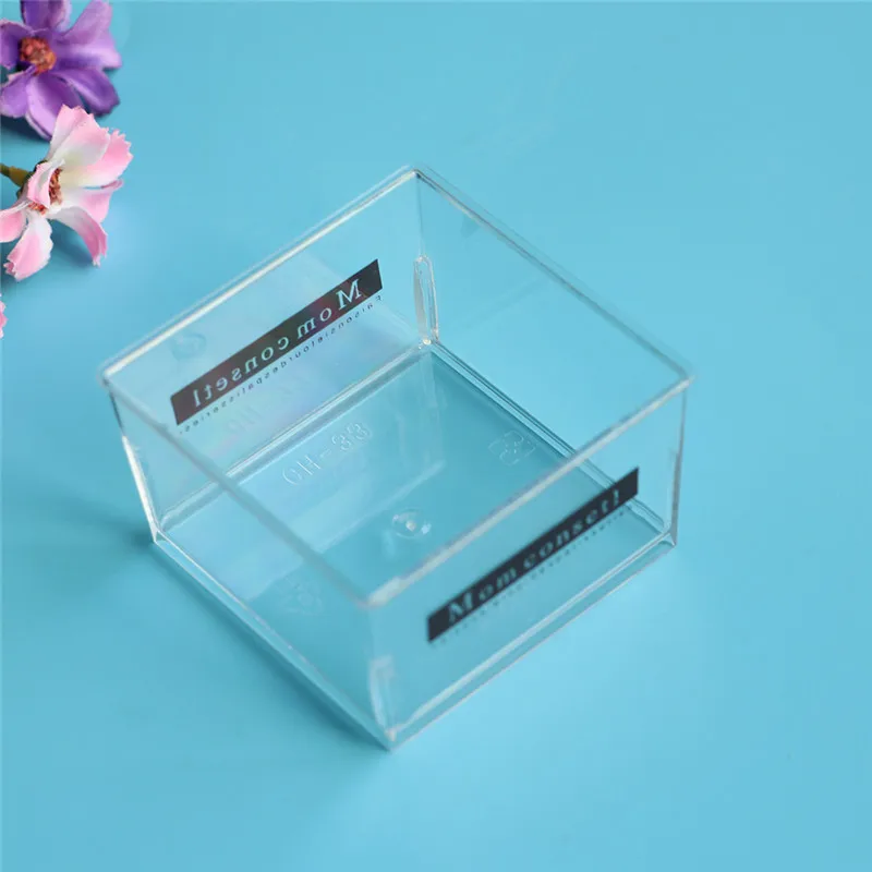 

50pcs 145ml transparent disposable dessert cup small pudding ice cream cake decoration packaging plastic cups with lid