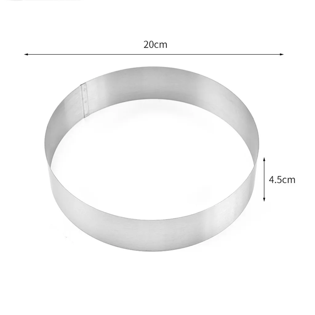 3 шт. круглая форма для мусса набор сделай сам форм торта инструмент выпечки из