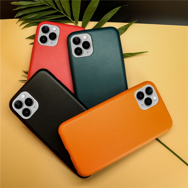 Кожаный чехол для телефона защитный iPhone 6 plus 7 8 xs Xsmax Xr 11/11Pro/11Promax se2 в стиле ретро