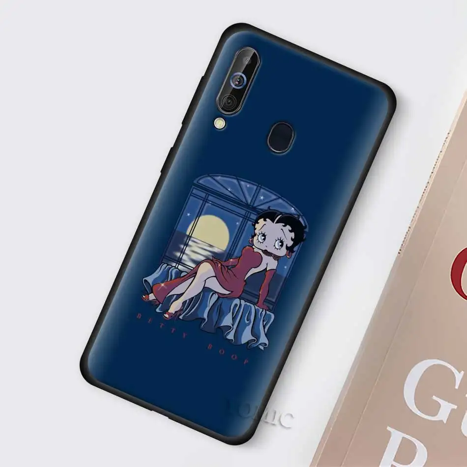 

Betty Boop Silicone Cases for Samsung Galaxy A50 A51 A40 A70 A71 A20 A30 S A20e A80 A Quantum TPU Black Soft Phone Cover Shell