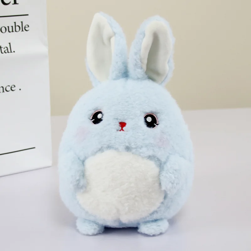 blue rabbit 20 см мини милые мягкие игрушки плюшевые игрушки кролик динозавр мышь плюшевая Детская кукла мягкая детская плюшевая игрушка подарок на день рождения - Цвет: blue rabbit