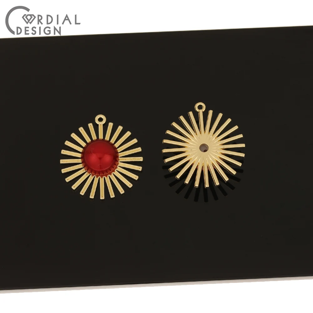 

Cordial Design 50Pcs Jewelry Accessories/Pendant/Imitation Pearl/Red Color/Round Shape/DIY Charms/Jewelry Findings & Components