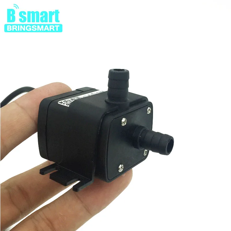 Портативный водяной мини-насос Bringsmart 12 В DC насос с 350 л/ч 3 м 6-12 бесщеточный