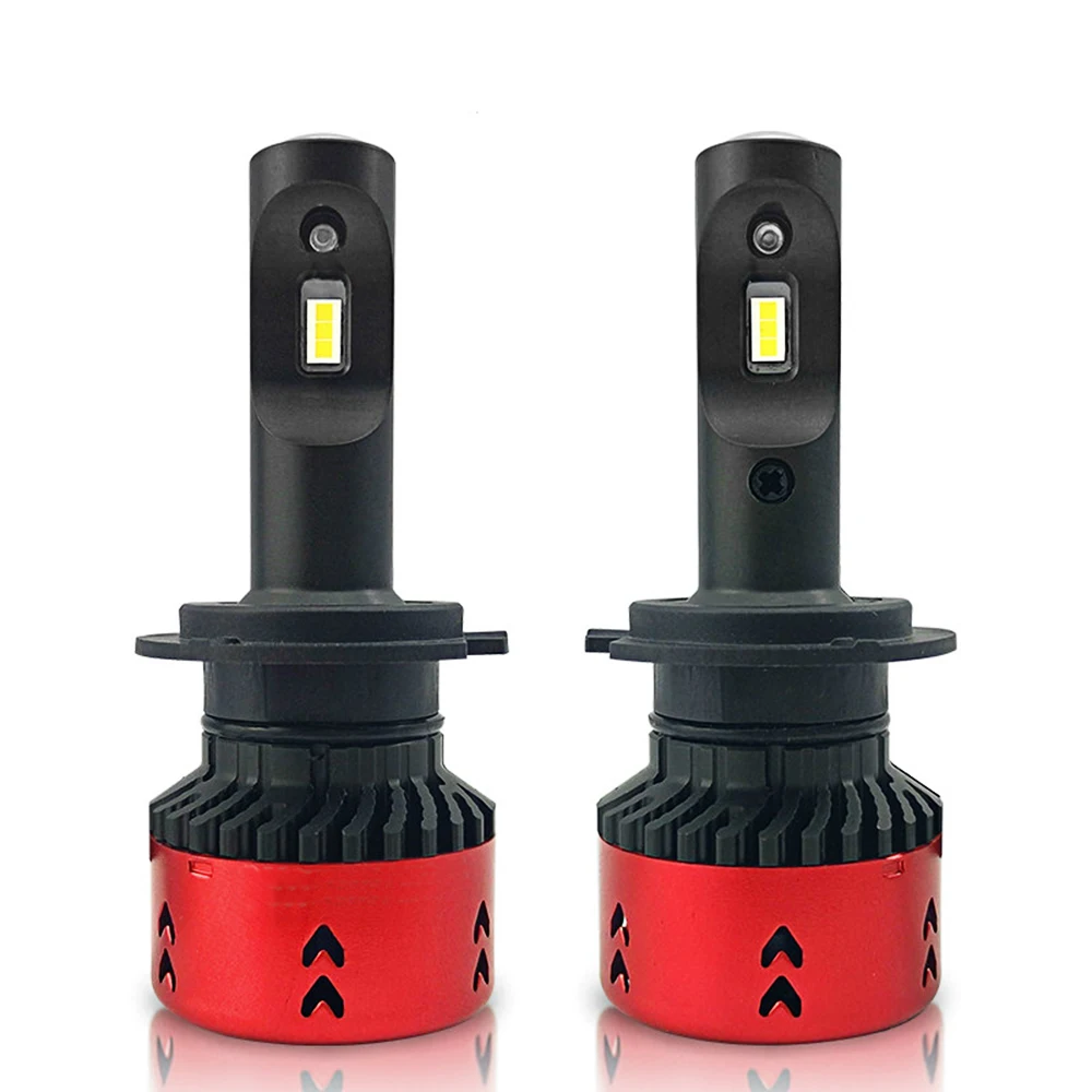 Светодиодные головные лампы высокой мощности LPW мини типа H4 H7 H11/H8 H1 9005 9006 880 H3 60