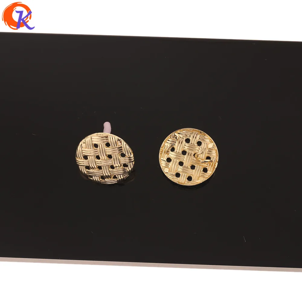 

Cordial Design 100Pcs 20*20MM Jewelry Accessories/Earrings Stud/Knit Shape/DIY Jewelry Making/Hand Made/Earring Findings