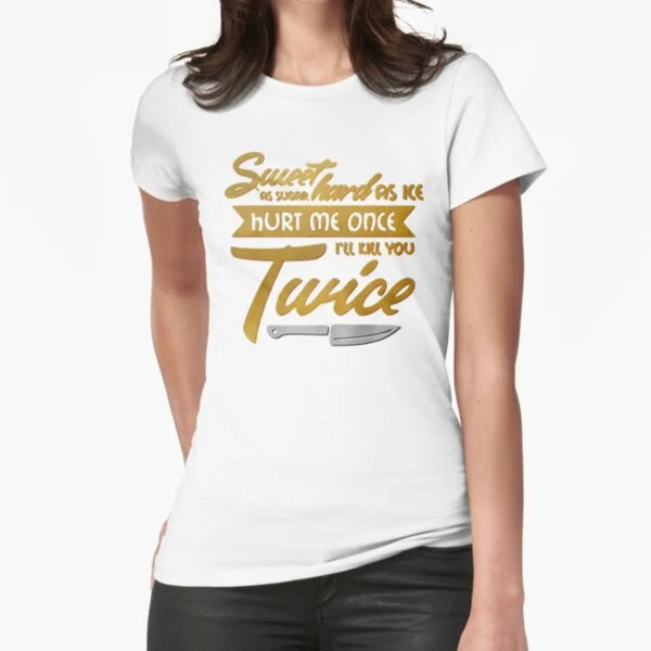 

Sweet As Sugar Hard As T-Shirt Print Top