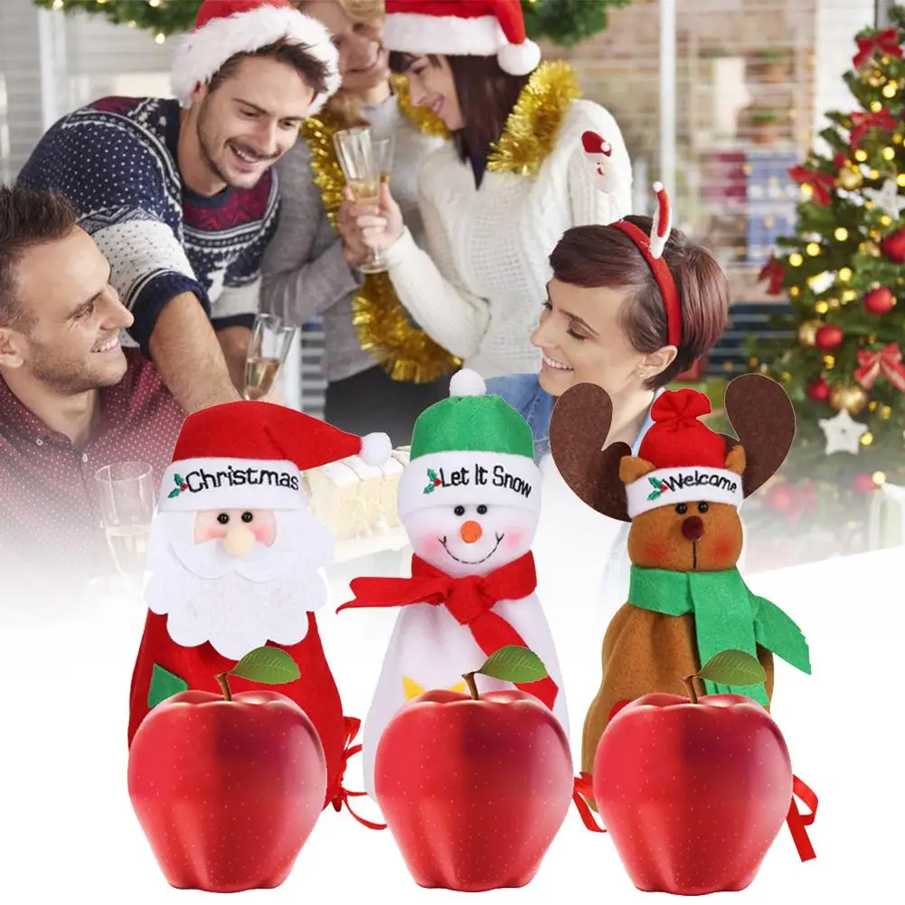 Рождественский Санта Клаус Снеговик подвеска на шнурке рождественские конфеты