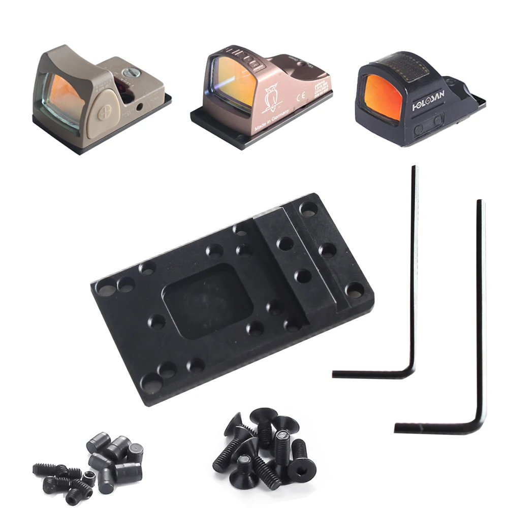 

Солнечный RMR Doctor Red Dot Sight голографический прицел с универсальной основой для крепления для охоты