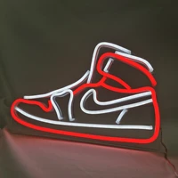 free shipping birthday party gift sports shoes neon light display home decoration light