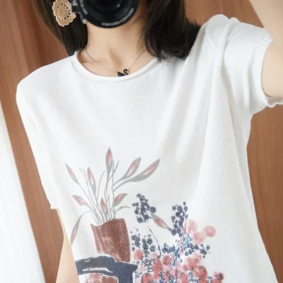 

T Shirt Women Clothes red 2020 Fashion Tee Top Fashion Cotton Ladies Tee Shirt