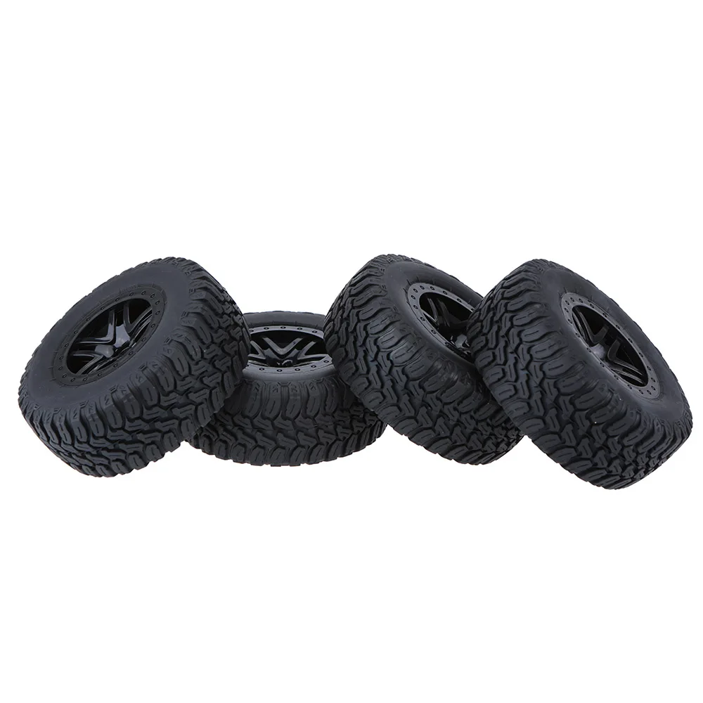 4 шт./компл. 1/10 шины для коротких грузовиков Traxxas HSP Tamiya HPI Kyosho радиоуправляемая