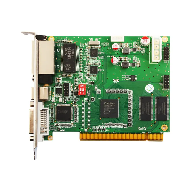 Видеопроцессор с linsn ts802d отправляющей картой 2 шт. низкая цена для аренды