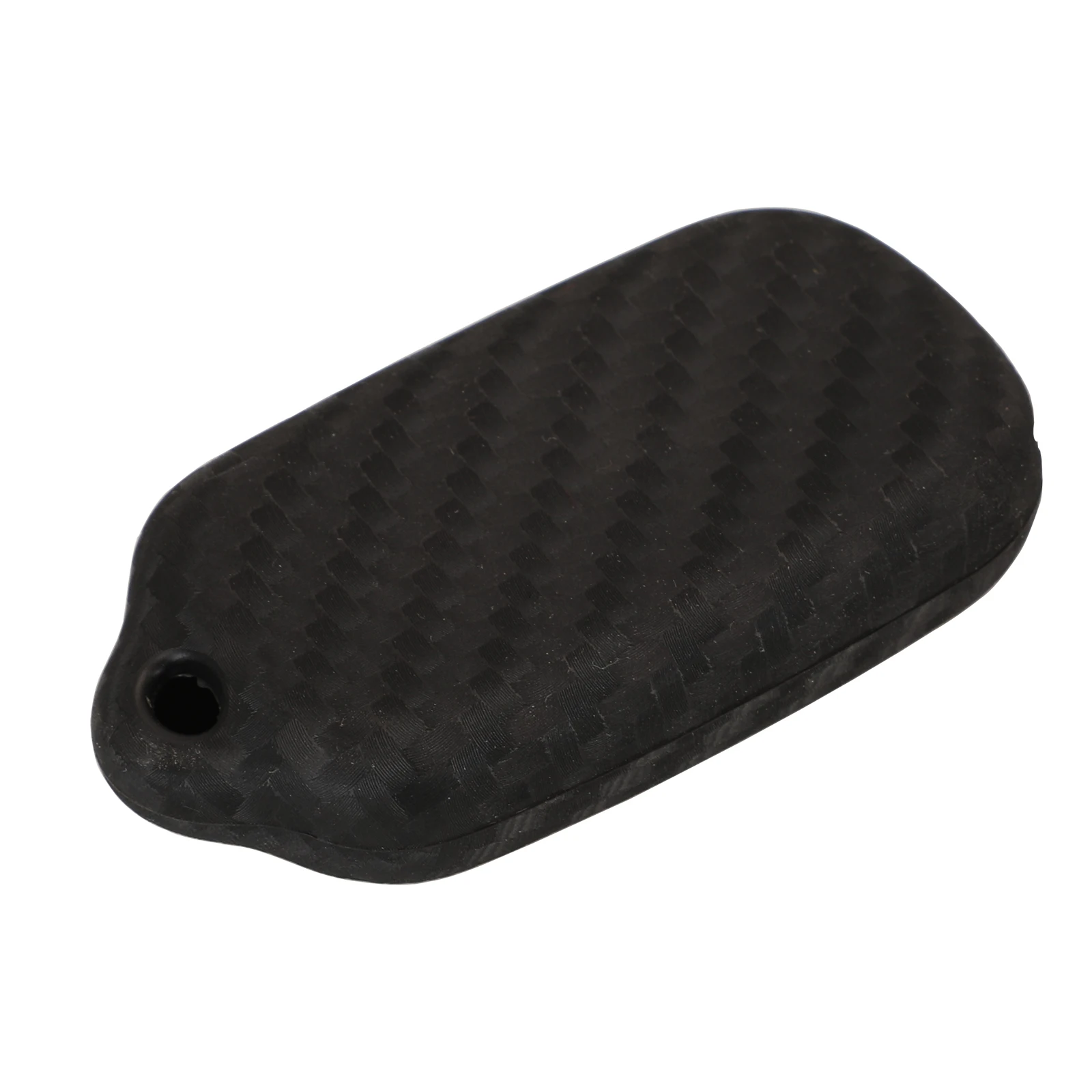 

Kutery Carbon Fiber Silica Gel Car Key Cover Case For Toyota Highlander Camry Prado RAV Yaris 3Buttons Remote Key Protector
