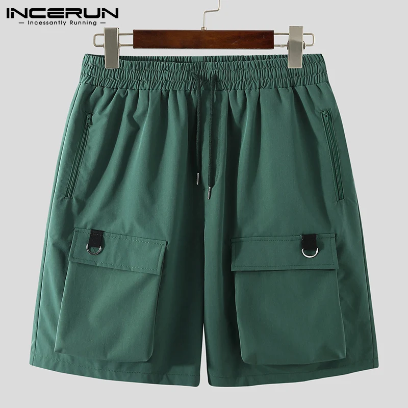 

Шорты-карго мужские, широкие, с карманами, на шнурке, 2021, S-5XL