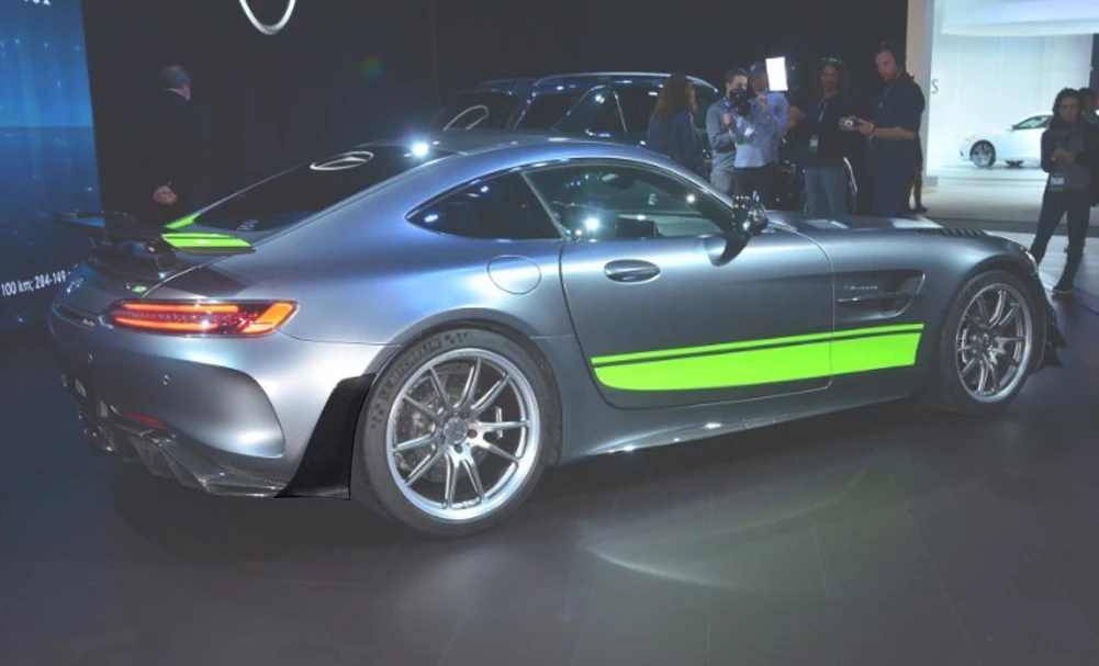 

Сплиттер для заднего спойлера из углеродного волокна для Benz Amg gtr coupe И spyder 2018 и выше