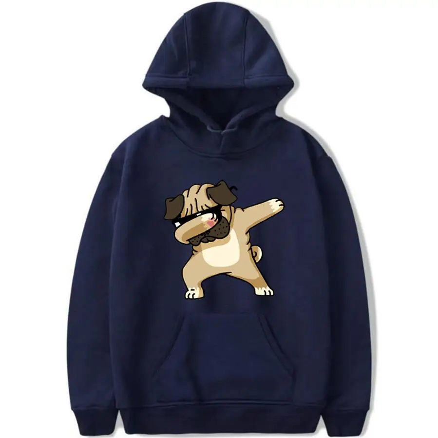 Мужская спортивная одежда модные брендовые толстовки с принтом собаки Мужской