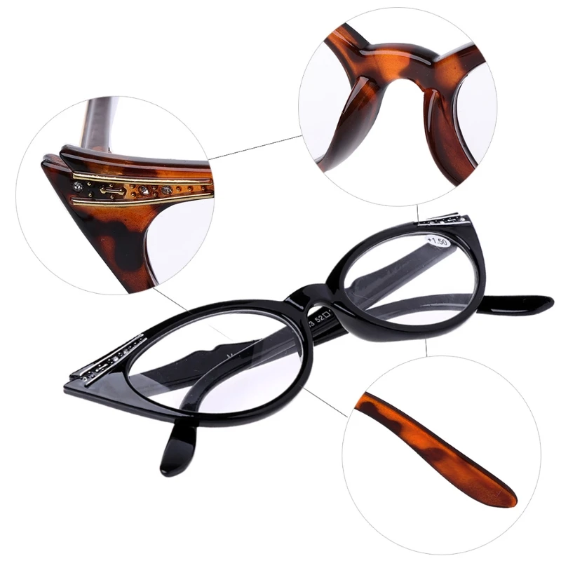 

Women Eye Reading Glasses Presbyopic Eyeglass Spectacles Resin Len +1.0~+3.5