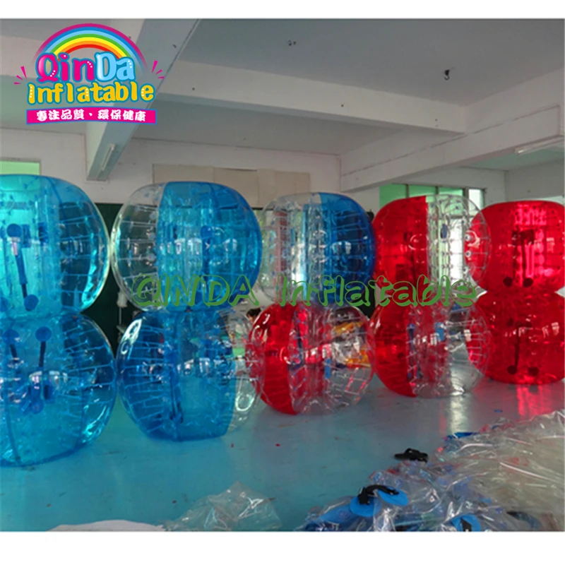 Прочный ПВХ надувной человеческий тело детская трава бампер пузырьковый шар для