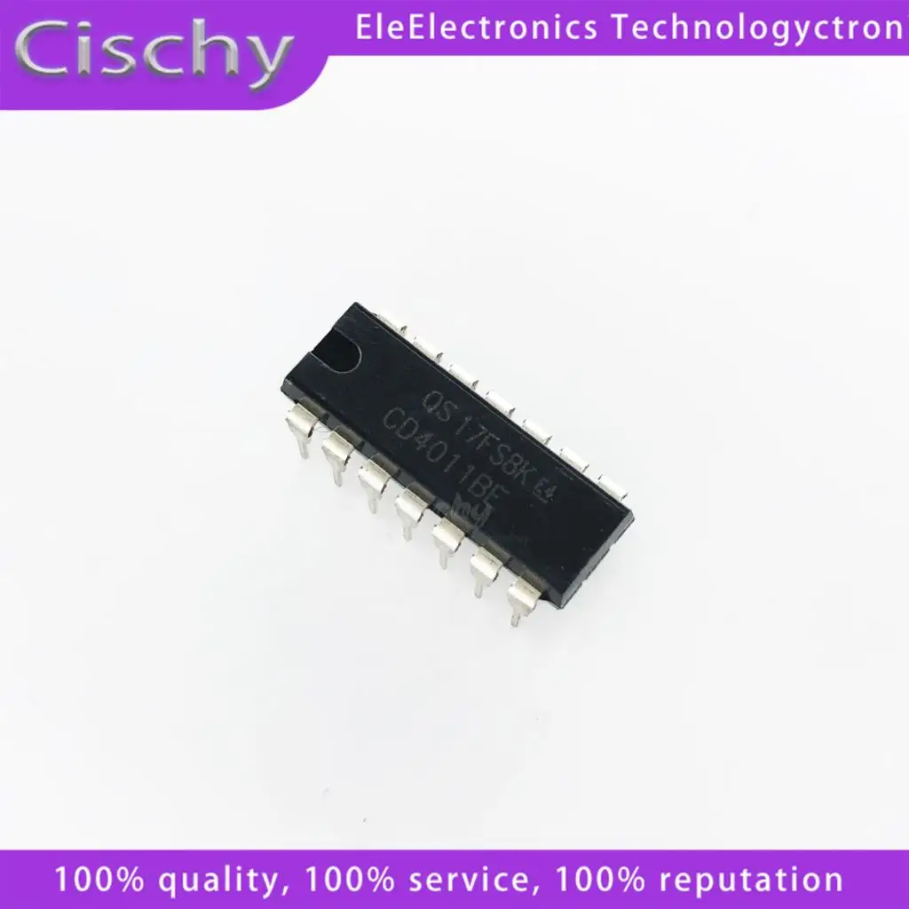 10 шт. CD4011BE CD4011 4011BE DIP-14 | Электронные компоненты и принадлежности