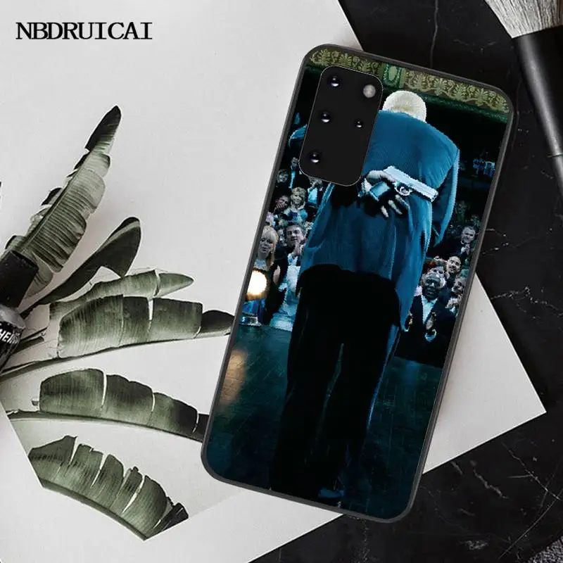 PENGHUWAN Rap singer Eminem ТПУ черный чехол для телефона Корпус Samsung S20 plus Ultra S6 S7 edge S8 S9 S10