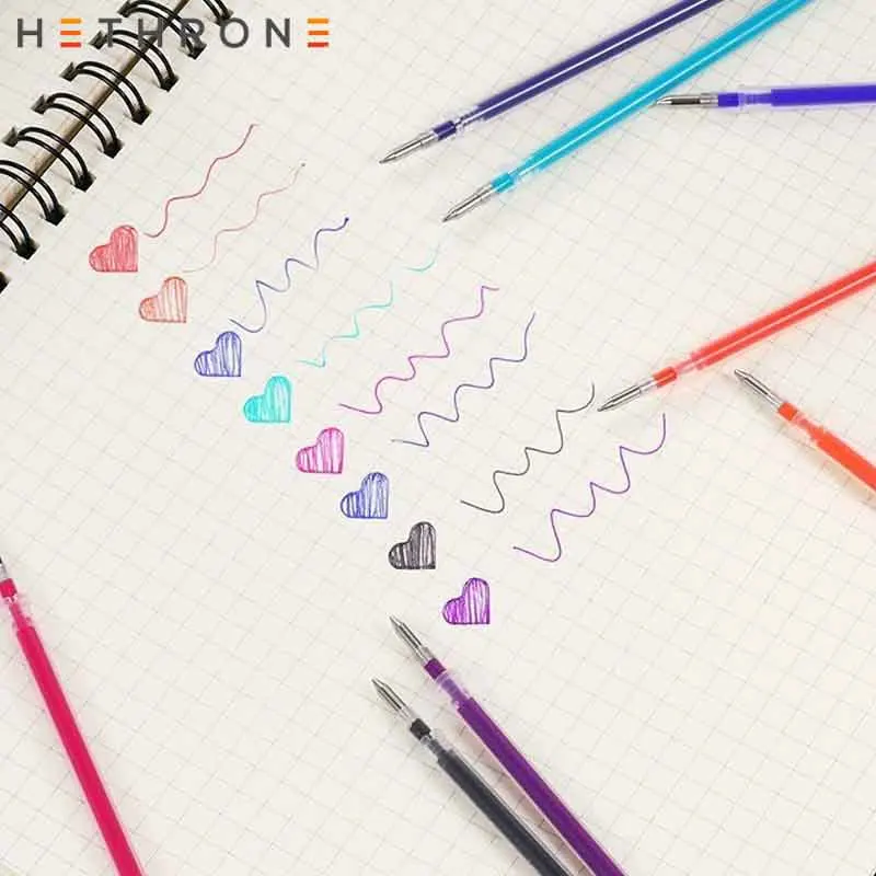 Hethrone 10 шт./лот 0 5 мм ручки pilot для школы и офиса письменные со стирающимися