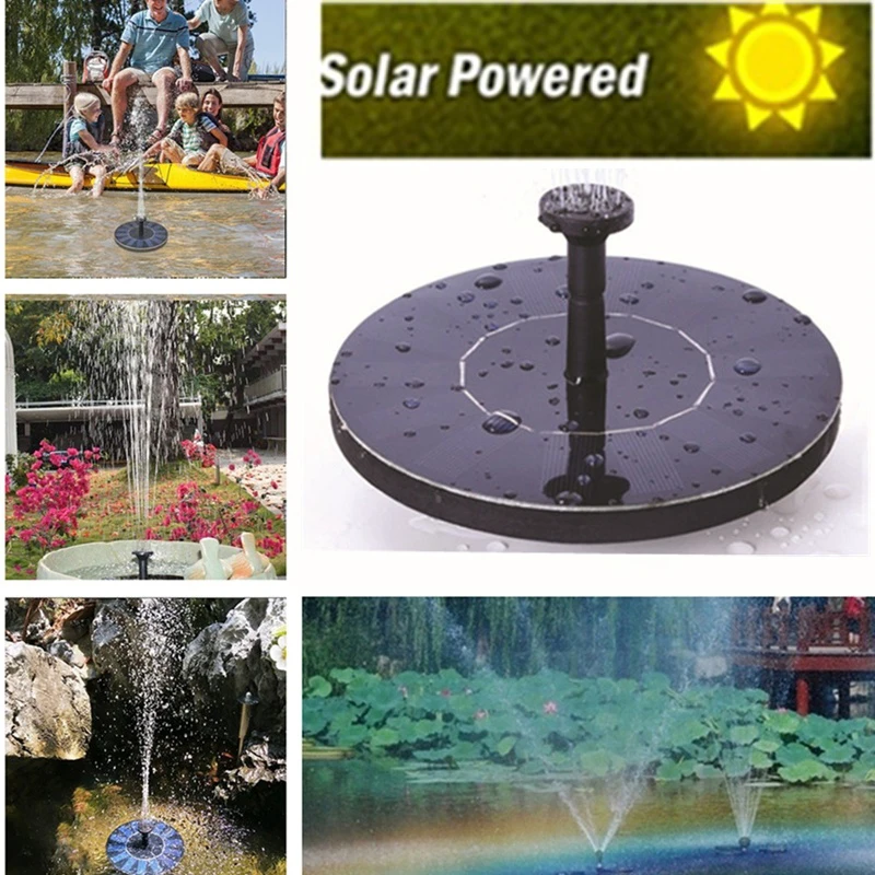 1/2 упаковка солнечный фонтанный насос комплект отдельно стоящая солнечная