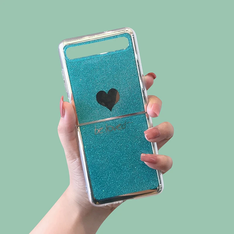 ins for samsung galaxy z flip mobile phone shell zflip3 folding protective case f7000 light luxury protective case all inclusive free global shipping