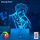 Новый аниме-светильник Ryomen Sukuna, светодиодный ночсветильник, подарок на день рождения