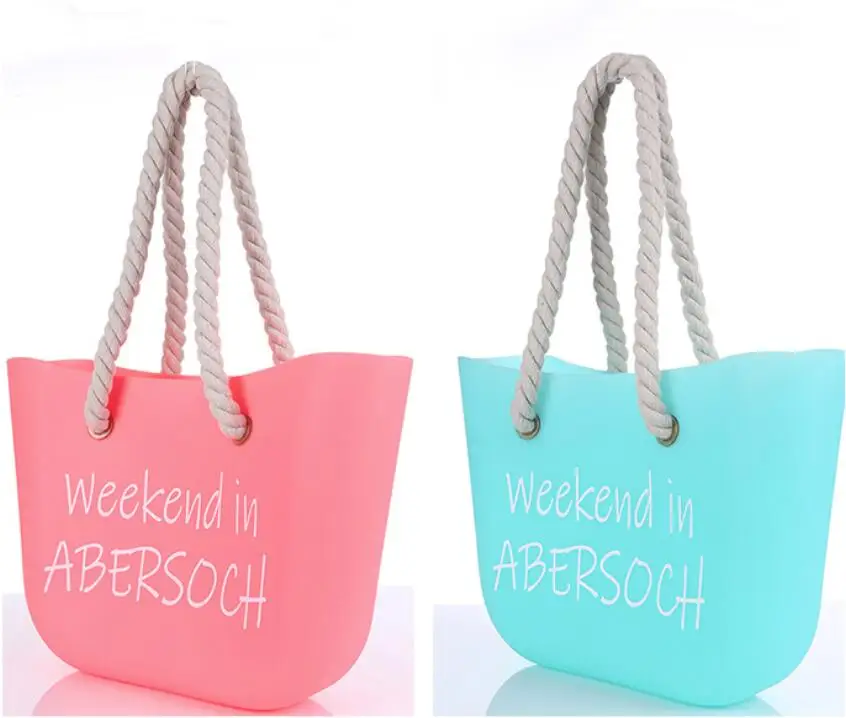 Поводок Jelly beach obag женская сумка с ручками Классическая отделка модная