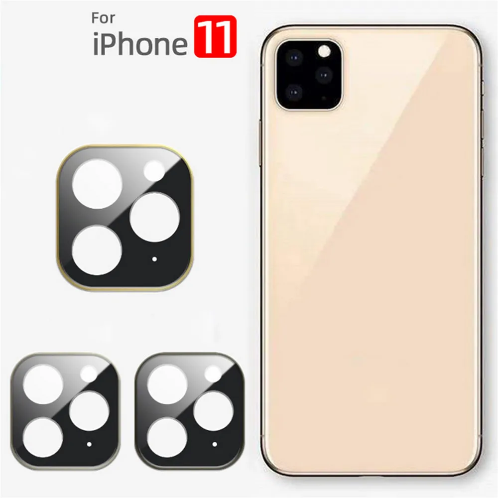 Стеклянная пленка для объектива камеры iPhone 11/ 11 Pro / Max мобильный телефон задняя
