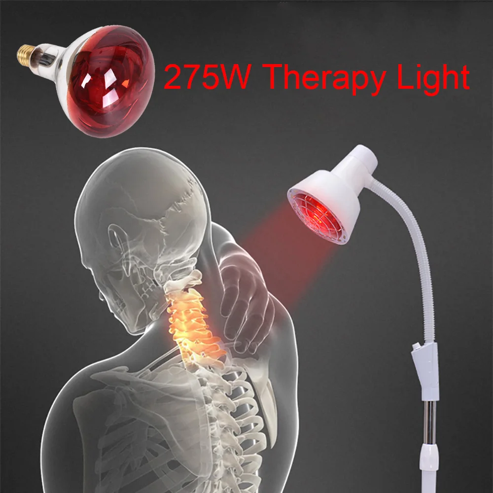 

Infrared Light Therapy Lamp Relief Back Shoulder Pain Health Care Heating Table Lamp 180 Rotation Physiotherapy Massage Health