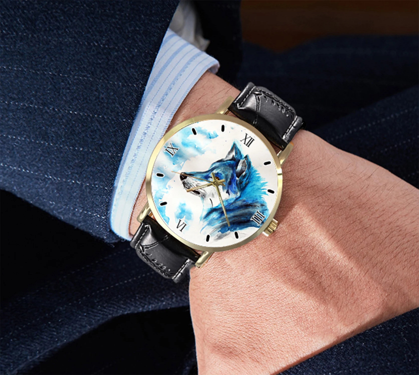 2021 минималистичные мужские модные кварцевые часы с кожаным ремешком Кварцевые