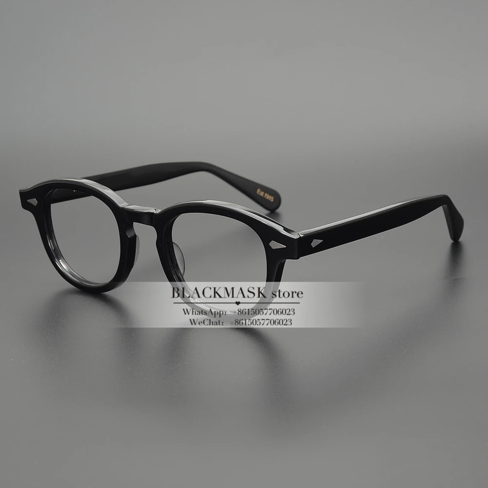 

Vintage round optical frames Johnny Depp Glasses optical frames Brand Round Eyeglasses Frame Lemtosh Spectacle Prescription lens