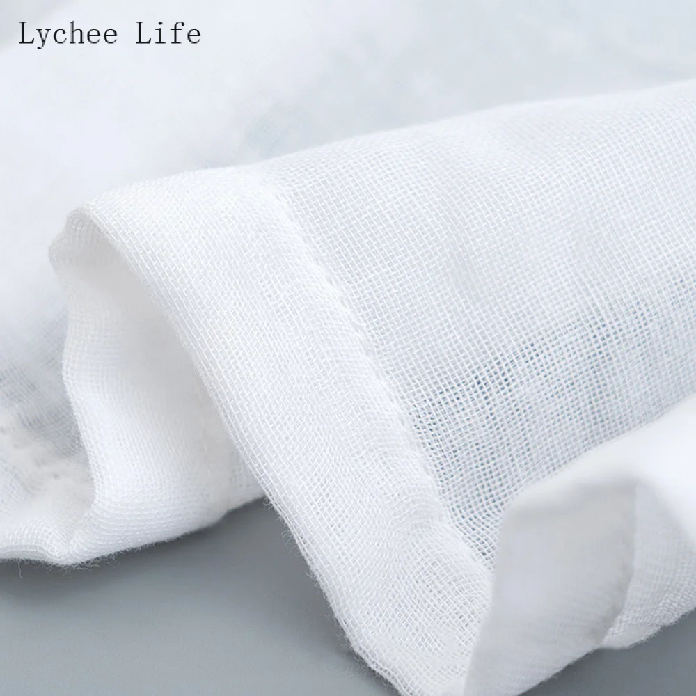 Lychee Life Cheesecloth Fabric Natural Breathable Cotton Gauze Cheese Cloth For Cooking Making Pastry Baking Kitchen Tools | Дом и сад