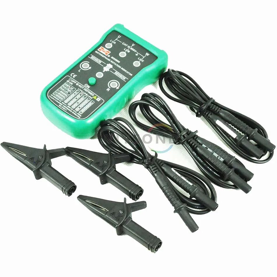 M036 СВЕТОДИОДНЫЙ поле Mastech MS5900 3 двигатель Индикатор чередования фаз метр тестер