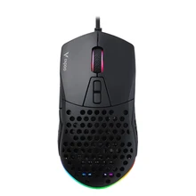 Rapoo V360 RGB Gaming USB Wired mouse for CF, LOL, PUBG or laptop desktop home Fashion business office mouse
