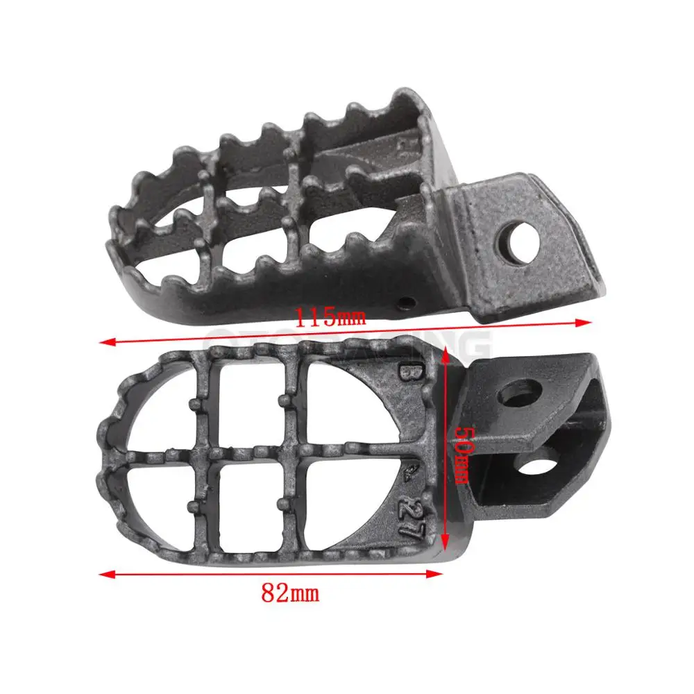 Motorcycle MX Dirt Bike Racing Foot Pegs Footrests For Yamaha YZ80 YZ125 YZ250 WR200 WR250 WR500 YZ WR 80 125 200 250 500 | Автомобили и