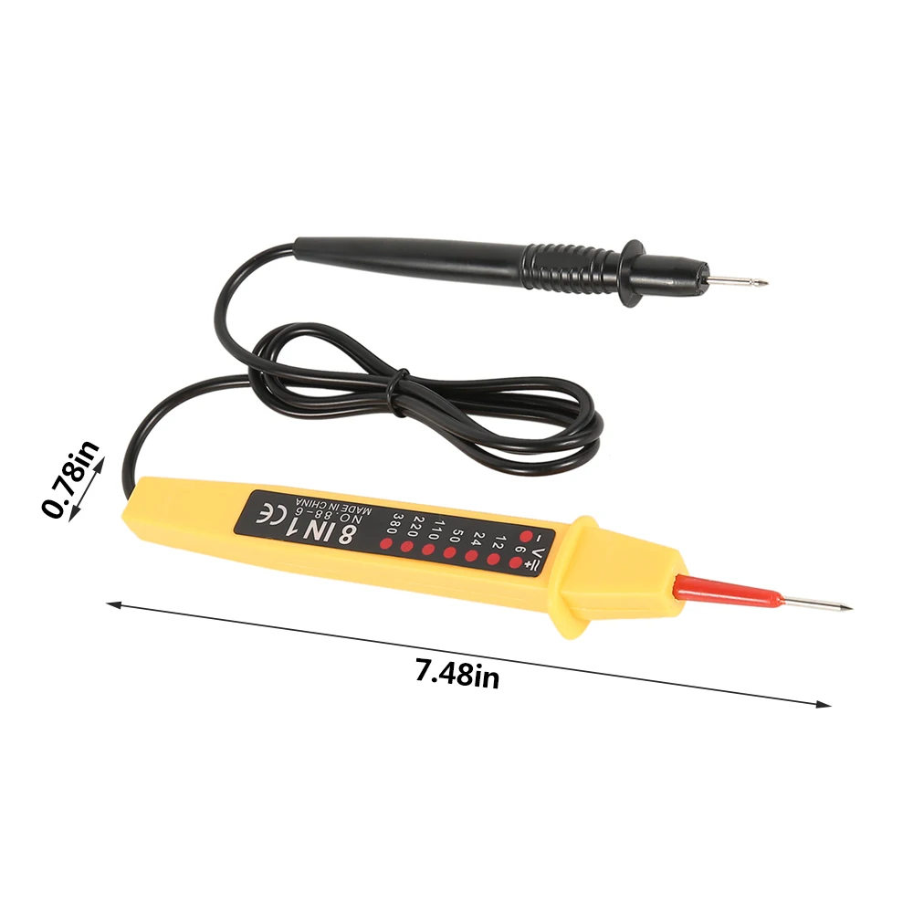 

6V-380V Voltage Tester Pen Electric AC DC Volt Alert Power Detector Sensor