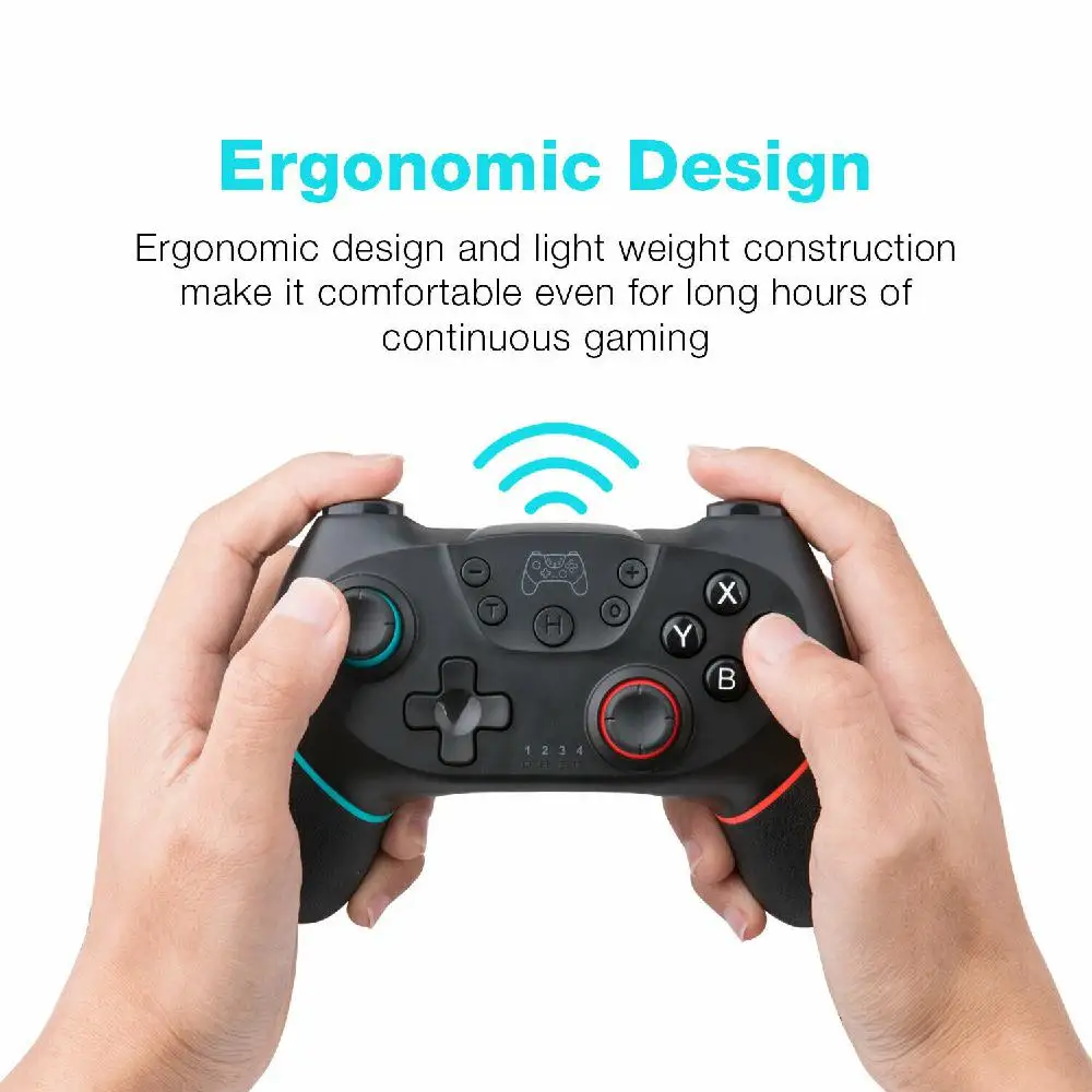 Беспроводной Bluetooth геймпад игровой джойстик контроллер для Nintendo Switch Pro хост с