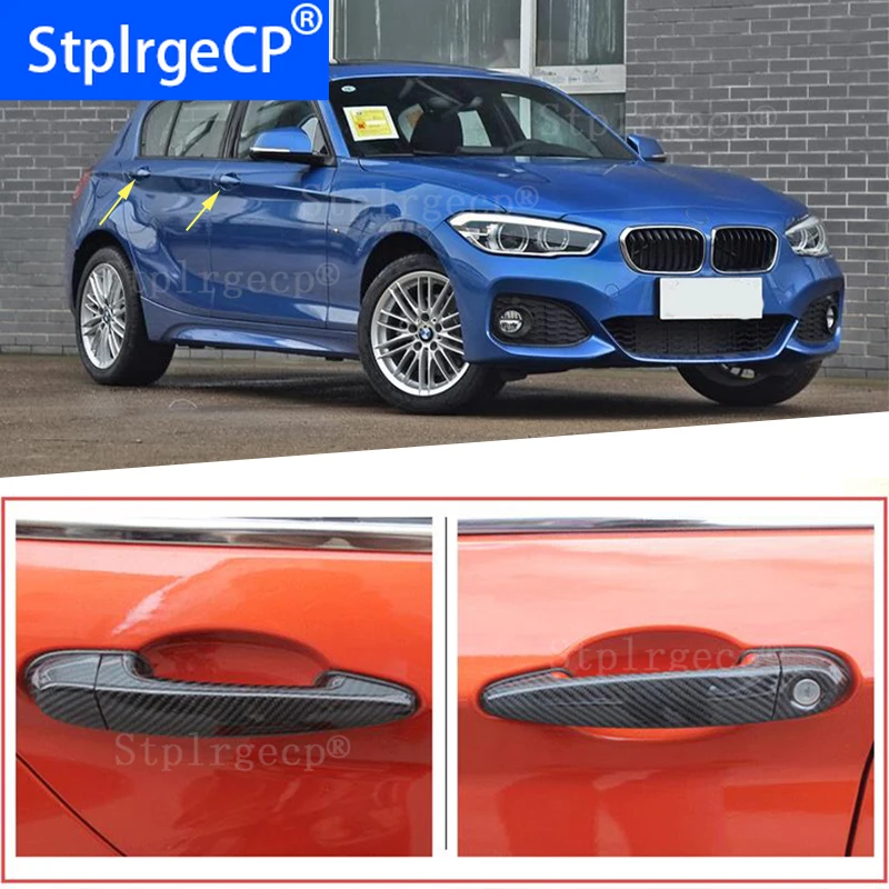 High Quality for BMW 1 Series E82 E87 F20 F21 2007-2019 Accessories 100% Real Carbon Fiber Auto Outer Door Handle Cover