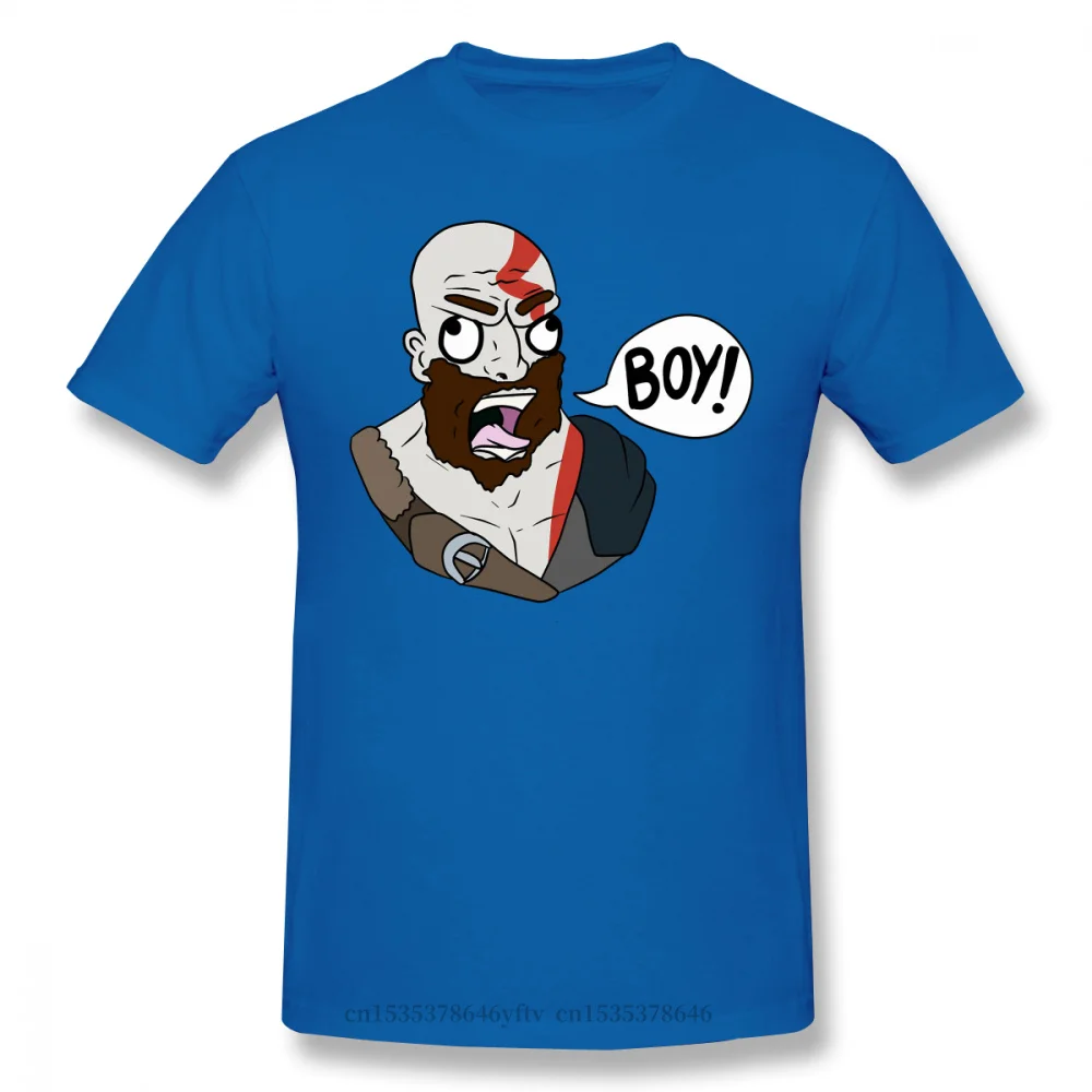 

2021 Leisure Fashion cotton T-shirt God of War Greek Mythology Kratos Athena's Blades Game s Funny Tops BOY Pure Harajuku