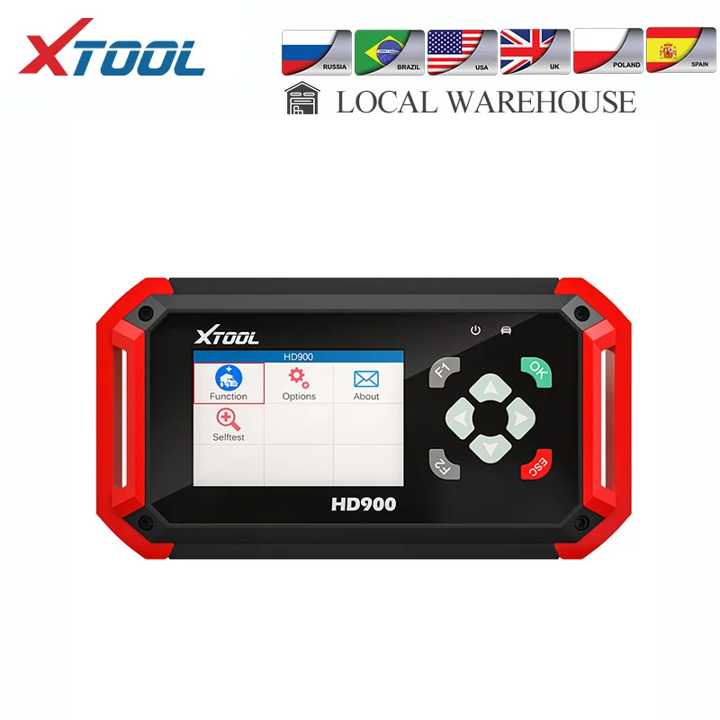 XTOOL HD900 сверхмощный считыватель кодов компьютера грузовых автомобилей Авто