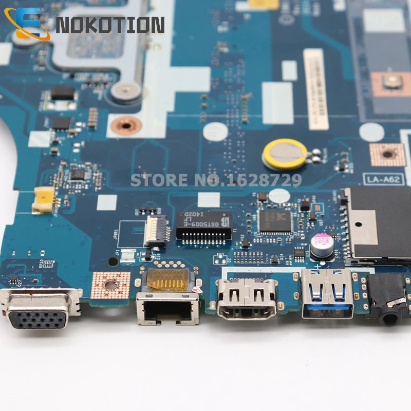 NOKOTION Z5WE3 LA-A621P материнская плата для ноутбука acer aspire E1-510 NBC3A11001 NB. C3A11.001 материнская плата SR1SF N2920 Процессор полный тест
