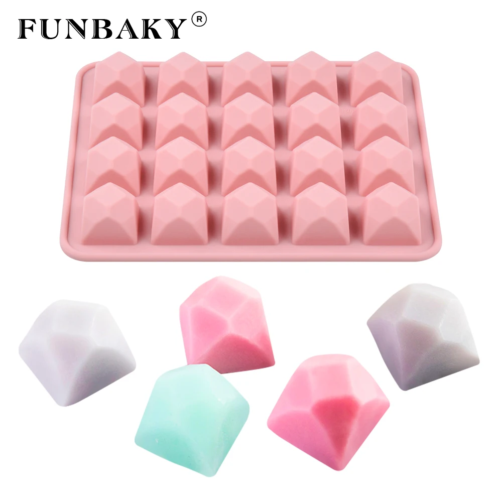 Силиконовые формочки для льда FUNBAKY толстые изготовления мороженого десертов 20