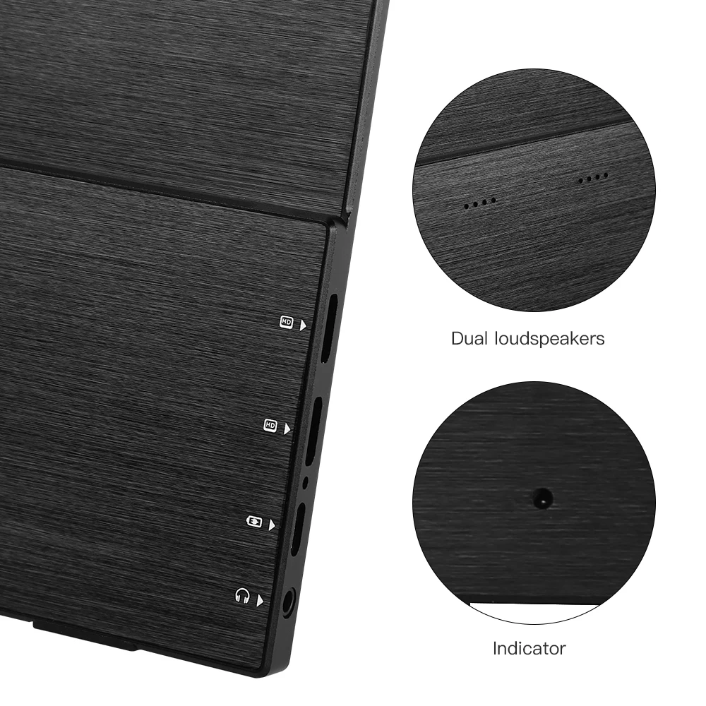 Eyoyo EM12S Портативный монитор 2560X1440 QHD IPS 12 5 &quotДисплей Ecran компьютер светодиодный