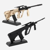 13 alloy aug assault rifle metal removable gun model can not shoot boy gift collection and decoration
