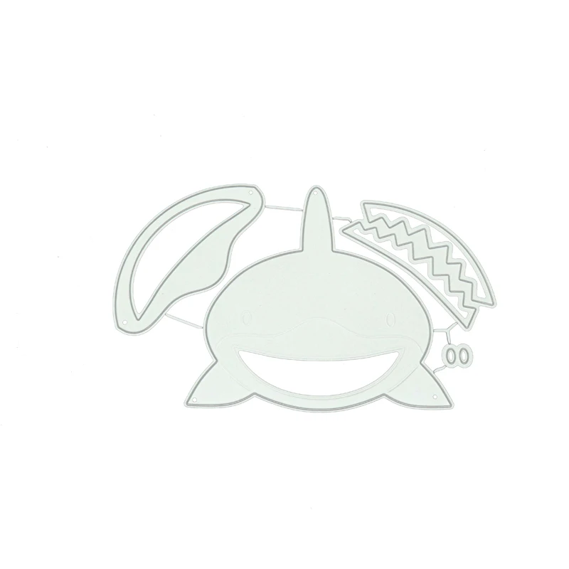 

JC Shark Teeth Metal Cutting Dies Scrapbooking Craft Mold Cut Stencil Handmade Tool Paper Card Make Template Model New Design